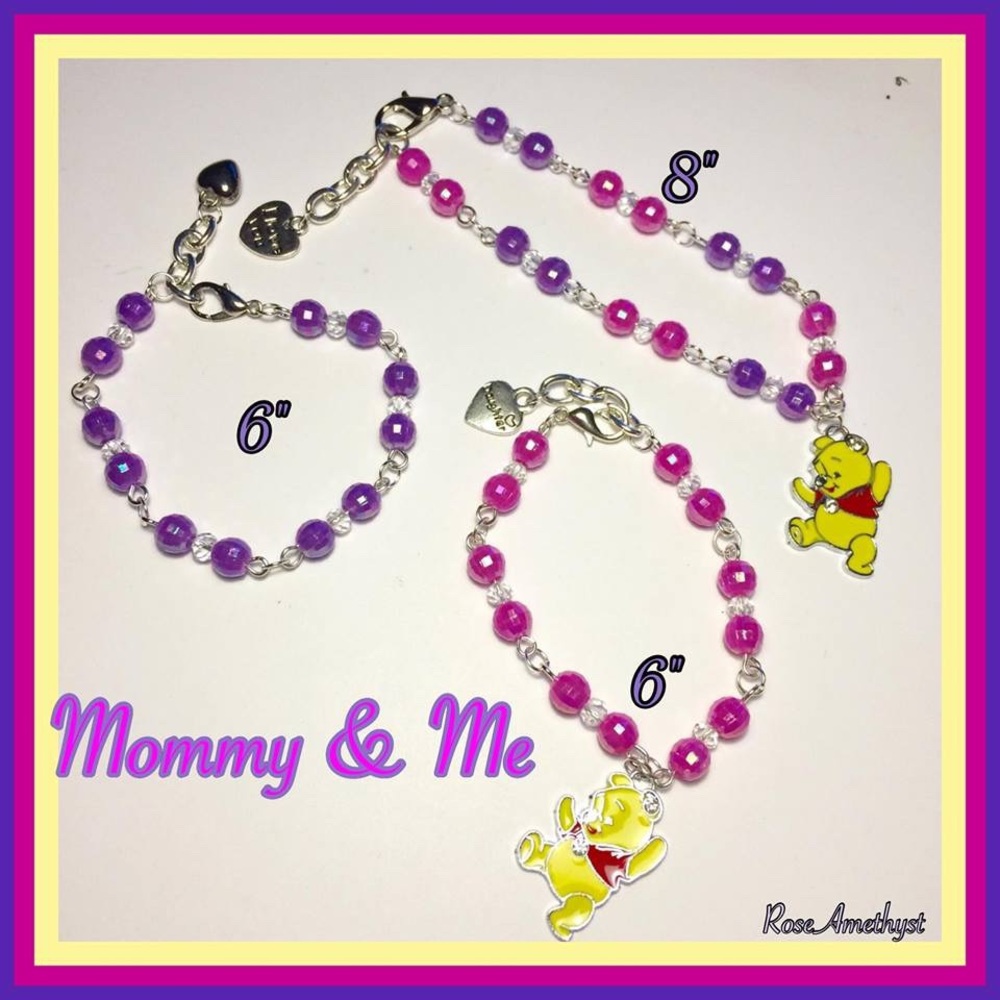 Set of Mommy & Me Bracelets